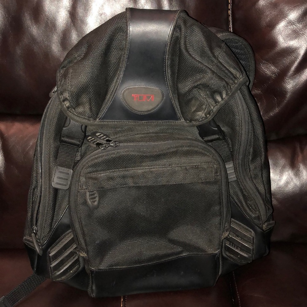 Tumi medium sized backpack